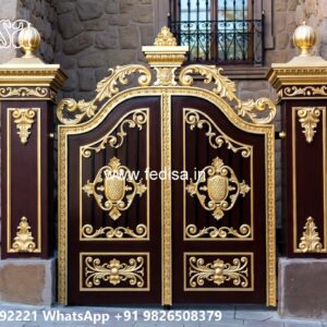 Gate Roof Design, Pipe Gate Design Front Gate Designs For Houses | Entrance Gates Design