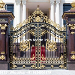 Simple Grill Gate Design, Men Gate Ka Design Front Gate Designs For Houses | Entrance Gates Design