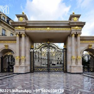 Modern Iron Gate Design, Sliding Grill Gate Design Front Gate Designs For Houses | Entrance Gates Design