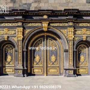 Compound Grill Design, Bamboo Gate Design Front Gate Designs For Houses | Entrance Gates Design