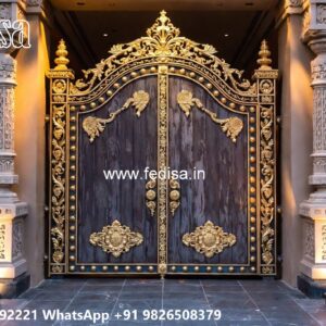 Modern Iron Gate Design, Lohe Ke Pipe Ke Gate Front Gate Designs For Houses | Entrance Gates Design