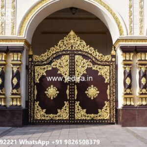 Simple Grill Gate Design, Compound Wall Grill Design Front Gate Designs For Houses | Entrance Gates Design