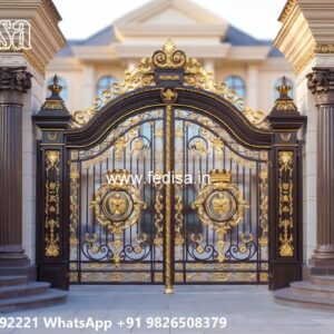 Home Gate Design 2036, Steel Gate Design Double Door Front Gate Designs For Houses | Entrance Gates Design