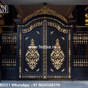 Modern Iron Gate Design, Front Door Grill Gate Front Gate Designs For Houses | Entrance Gates Design