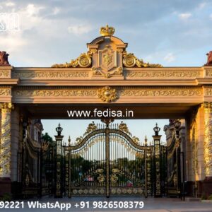 Modern Iron Gate Design, 4 Fold Gate Design Front Gate Designs For Houses | Entrance Gates Design
