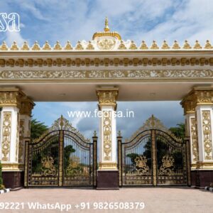 Simple Grill Gate Design, Iron Pipe Gate Design Front Gate Designs For Houses | Entrance Gates Design