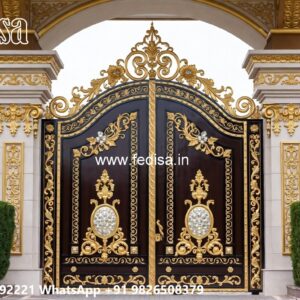 Main Gate Wall Design For Home, Boundary Wall Grill Front Gate Designs For Houses | Entrance Gates Design