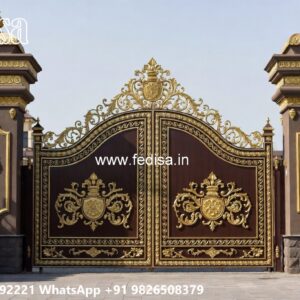 Modern Iron Gate Design, Hpl Gate Design Front Gate Designs For Houses | Entrance Gates Design