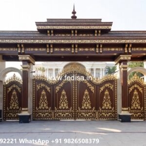 Compound Grill Design, Loha Ka Gate Ka Design Front Gate Designs For Houses | Entrance Gates Design