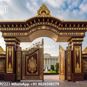 Compound Grill Design, Square Gate Design Front Gate Designs For Houses | Entrance Gates Design