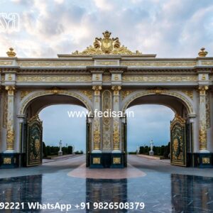 Main Gate Wall Design For Home, Main Gate Paint Design Front Gate Designs For Houses | Entrance Gates Design