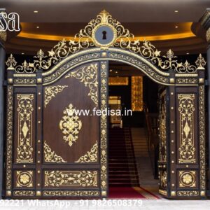 Gate Post Design, Entrance Gate Designs For Residential Complex Front Gate Designs For Houses | Entrance Gates Design