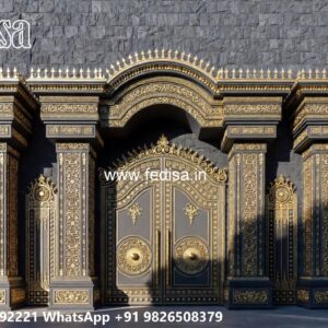 Gate Roof Design, Modern Gate And Fence Front Gate Designs For Houses | Entrance Gates Design