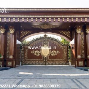 Gate Roof Design, Channel Gate Design For Home Front Gate Designs For Houses | Entrance Gates Design