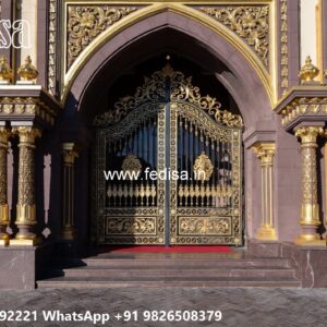 Compound Grill Design, Loha Gate Ka Design Front Gate Designs For Houses | Entrance Gates Design