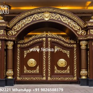 Home Gate Design 2051, Fancy Steel Gate Front Gate Designs For Houses | Entrance Gates Design