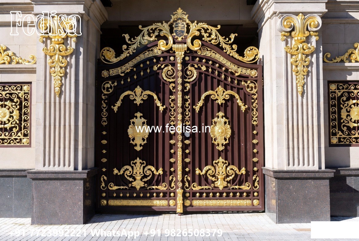 Compound Grill Design, Grill Gate Price Per Kg Front Gate Designs For Houses | Entrance Gates Design