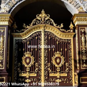Home Gate Design 2052, Modern Iron Gate Front Gate Designs For Houses | Entrance Gates Design