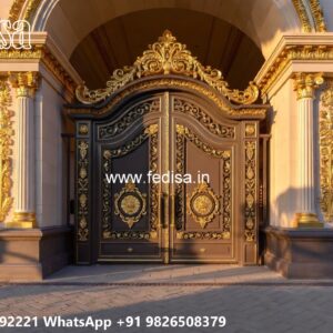 Compound Grill Design, Steel Door Gate Design Front Gate Designs For Houses | Entrance Gates Design