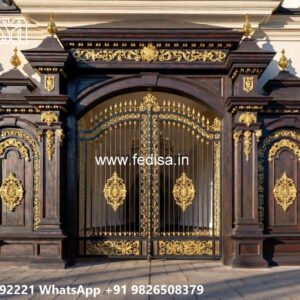 Main Gate Wall Design For Home, Sliding Main Gate Design 2026 Front Gate Designs For Houses | Entrance Gates Design