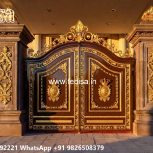 Gate Post Design, Ss Gate Design Single Door Front Gate Designs For Houses | Entrance Gates Design