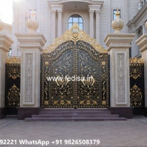Simple Grill Gate Design, Iron Gate Design Single Door Front Gate Designs For Houses | Entrance Gates Design