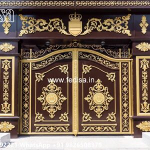 Compound Grill Design, Main Gate Ke Upar Ka Design Front Gate Designs For Houses | Entrance Gates Design