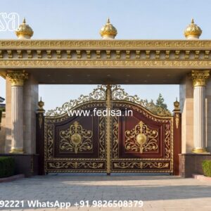 Modern Iron Gate Design, 8 Feet Main Gate Design Front Gate Designs For Houses | Entrance Gates Design
