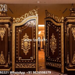 Compound Grill Design, Main Gate Steel Handle Design Front Gate Designs For Houses | Entrance Gates Design