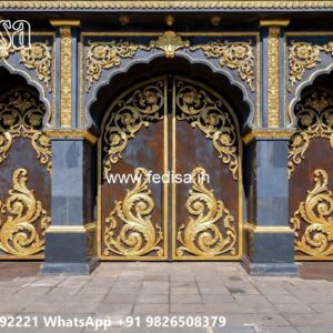 Compound Grill Design, Makan Ka Get Dijain Ms Gate Fabrication | Entrance Gates Design