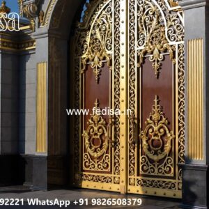 Ghar Ka Gate Ka Design, Loha Gate Colour Ms Gate Fabrication | Entrance Gates Design