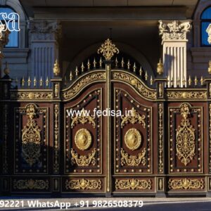 Main Gate Wall Design For Home, Bar Gate Design Ms Gate Fabrication | Entrance Gates Design