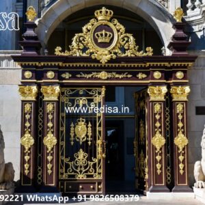 Ghar Ka Gate Ka Design, Grill Gate Design Home Ms Gate Fabrication | Entrance Gates Design