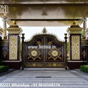 Gate Roof Design, Modern Sliding Gate Ms Gate Fabrication | Entrance Gates Design
