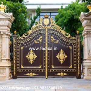 Compound Grill Design, Latest Main Gate Design For House Ms Gate Fabrication | Entrance Gates Design