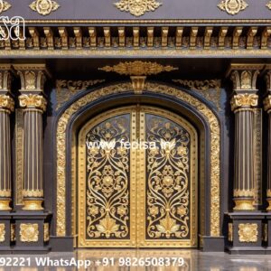 Modern Iron Gate Design, Angle Gate Design Ms Gate Fabrication | Entrance Gates Design