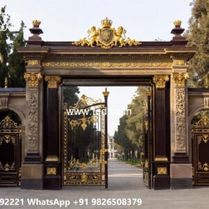 Simple Grill Gate Design, Steel Railing Gate Design Ms Gate Fabrication | Entrance Gates Design