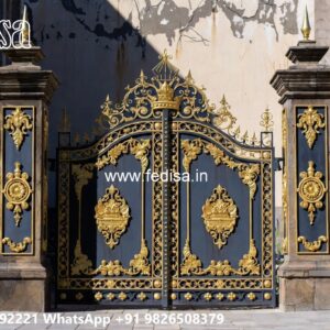Gate Post Design, Lohe Ka Gate Pipe Wala Ms Gate Fabrication | Entrance Gates Design