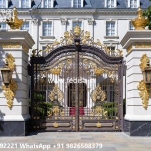 Modern Iron Gate Design, New Iron Gate Design Ms Gate Fabrication | Entrance Gates Design