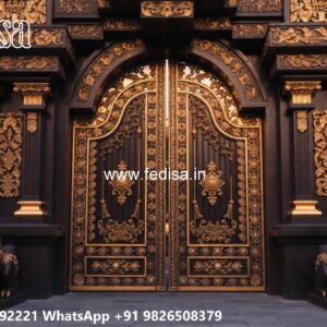 Gate Post Design, Gi Sheet Gate Design Ms Gate Fabrication | Entrance Gates Design