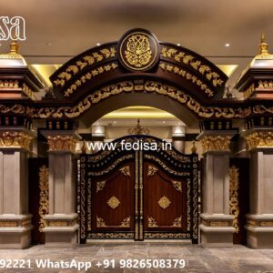 Main Gate Ka Design, Mid Century Modern Gate Ms Gate Fabrication | Entrance Gates Design