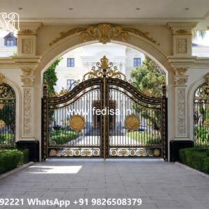 Main Gate Wall Design For Home, Gate Wala Design Ms Gate Fabrication | Entrance Gates Design