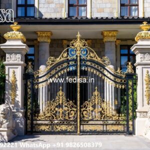 Ghar Ka Gate Ka Design, Maharaja Gate Design 2026 Ms Gate Fabrication | Entrance Gates Design