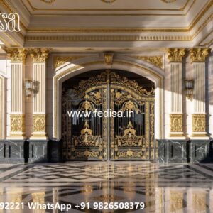 Gate Post Design, Simple Gate Roof Design Ms Gate Fabrication | Entrance Gates Design