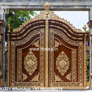 Modern Iron Gate Design, Laser Cut Gate Panels Ms Gate Fabrication | Entrance Gates Design
