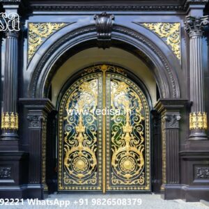 Simple Grill Gate Design, Low Budget Gate Design Ms Gate Fabrication | Entrance Gates Design