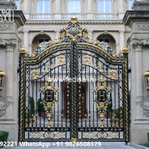 Main Gate Wall Design For Home, Sliding Gate Design 2026 Ms Gate Fabrication | Entrance Gates Design