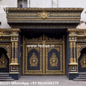 Gate Roof Design, Latest Gate Design For House Ms Gate Fabrication | Entrance Gates Design