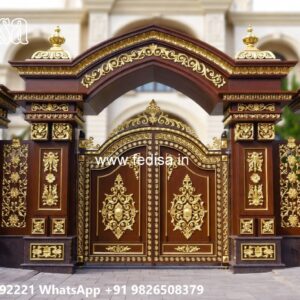 Balcony Gate Design, Main Gate Design 8 Feet Ms Gate Fabrication | Entrance Gates Design