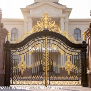 Compound Grill Design, Stainless Gate Design 2026 Ms Gate Fabrication | Entrance Gates Design